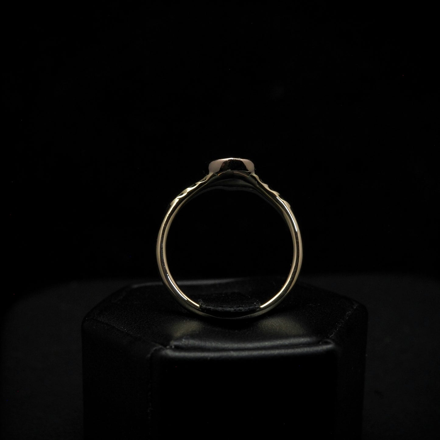 Coffee Bean Ring - 14k Solid Gold