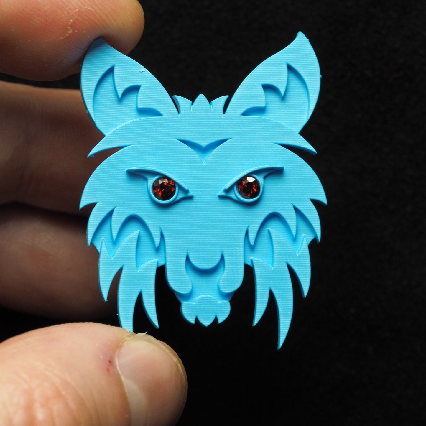 Custom Wolf Logo Necklace