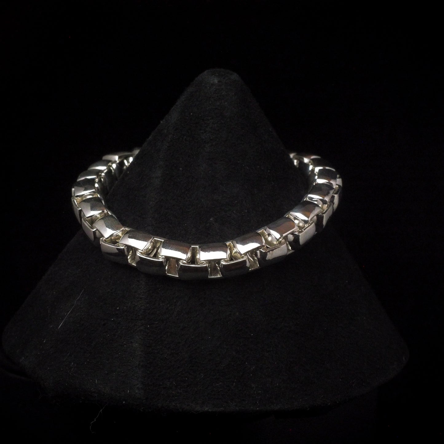 Round Box Chain Bracelet - 8mm