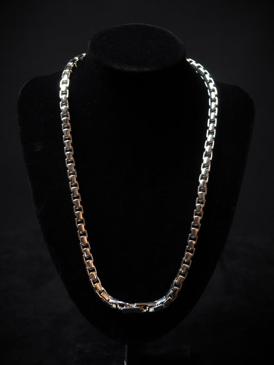 8mm Round Box Necklace