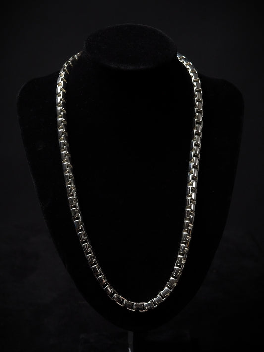 8mm Round Box Necklace